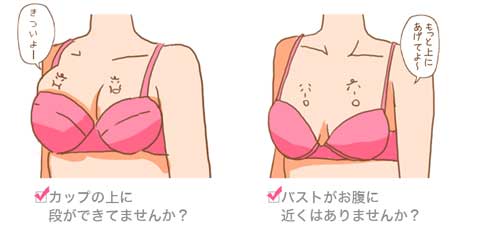 合わないブラはこんなブラ