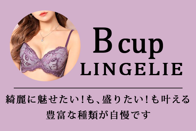Bカップランジェリー特集