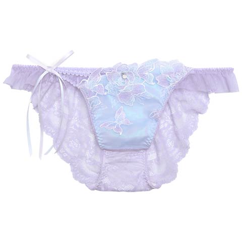 【明日花キララプロデュース/WhipBunny】Papillon Rose Fairy Shorts / パピヨンローズフェアリーショーツ(パピヨンブルー/フルバック-M)