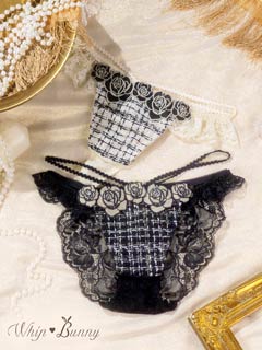 11/11再販!【明日花キララプロデュース/WhipBunny】Tweed Jewelry Rose Shorts / ツイードジュエリーローズショーツ
