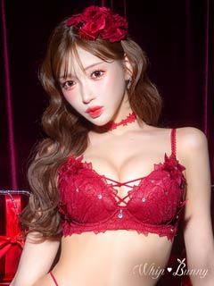 11/7新作!【明日花キララプロデュース/WhipBunny】Brilliant Poinsettia Bra&Shorts / ブリリアントポインセチアブラ＆ショーツ