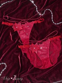 11/7新作!【明日花キララプロデュース/WhipBunny】Brilliant Poinsettia Shorts / ブリリアントポインセチアショーツ