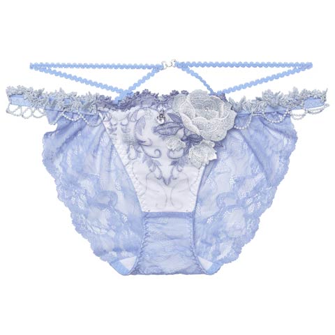 12/19新作!【明日花キララプロデュース/WhipBunny】Princess Ivy Rose Shorts / プリンセスアイビーローズショーツ(シャインブルー/フルバック-M)