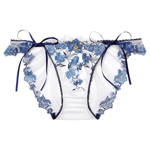 1/19新作!【明日花キララプロデュース/WhipBunny】Romantic Ribbon Bouquet Shorts/ ロマンティックリボンブーケショーツ(ブルーブーケ/フルバック-M)