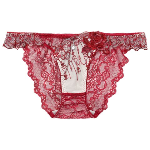 1/26新作!【明日花キララプロデュース/WhipBunny】Gorgeous Masquerade Shorts/ ゴージャスマスカレードショーツ(ロイヤルレッド/フルバック-M)