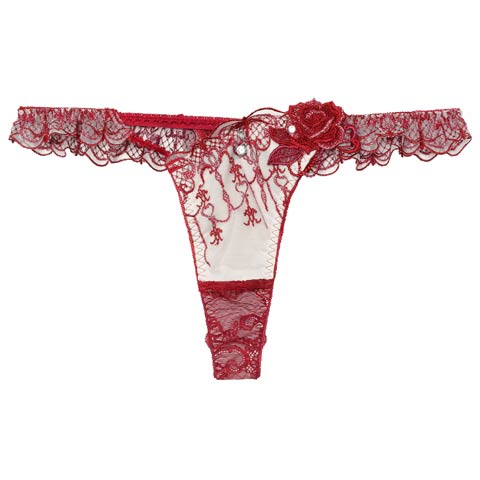 1/26新作!【明日花キララプロデュース/WhipBunny】Gorgeous Masquerade Shorts/ ゴージャスマスカレードショーツ(ロイヤルレッド/Tバック-M)