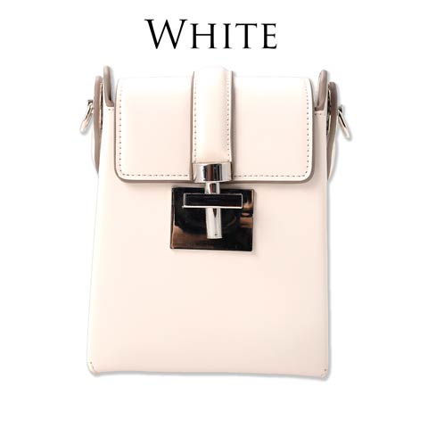【明日花キララプロデュース/WhipBunny】2way Square Mini Bag ツーウェイスクエアミニバッグ(WHITE-フリー)