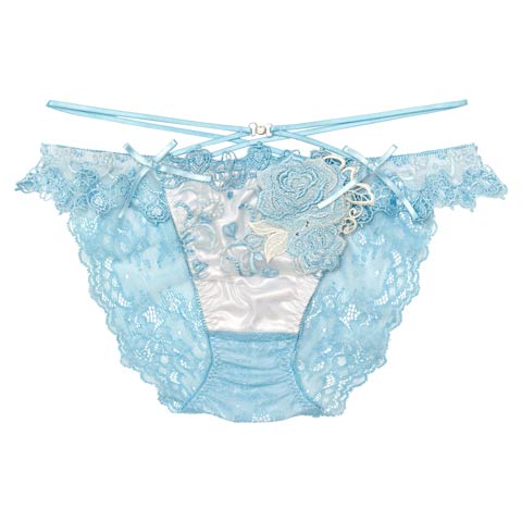 11/22再販!【明日花キララプロデュース/WhipBunny】Glitter Rose Tiara Shorts / グリッターローズティアラショーツ(シャインライトブルー/フルバック-M)