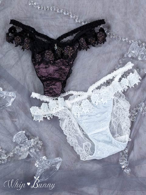 2/6新作!【明日花キララプロデュース/WhipBunny】Crystal Rose Frill Shorts / クリスタルローズフリルショーツ