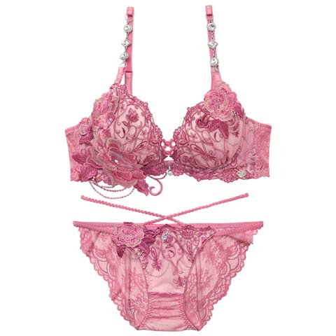 3/20新作!【明日花キララプロデュース/WhipBunny】Luxury Rose Lacy Bra&Shorts / ラグジュアリーローズレーシーブラ＆ショーツ(ラグジュアリーローズ-B65/ショーツM)