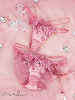 3/20新作!【明日花キララプロデュース/WhipBunny】Luxury Rose Lacy Shorts / ラグジュアリーローズレーシーショーツ