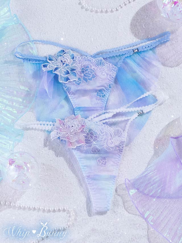 【明日花キララプロデュース/WhipBunny】Mermaid Aqua Shell Shorts / マーメイドアクアシェルショーツ