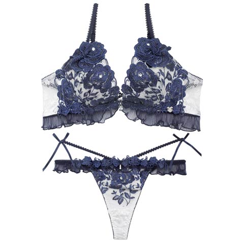 【明日花キララプロデュース/WhipBunny】Aurora Snow Queen Bra&Shorts / SNOW CRYSTAL オーロラスノークイーンブラ＆ショーツ