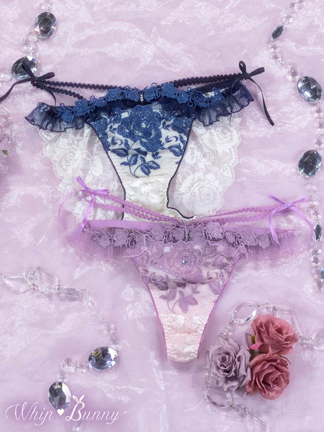 【明日花キララプロデュース/WhipBunny】Luminous Rose Frill Shorts / ルミナスローズフリルショーツ
