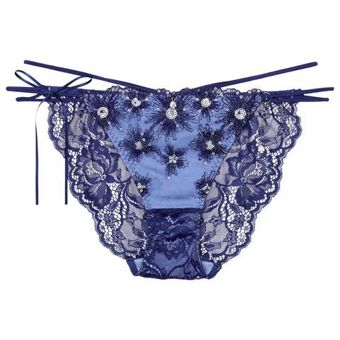 【明日花キララプロデュース/WhipBunny】Aurora Shine Sequin Shorts / オーロラシャインスパンコールショーツ［週末セール］(スパークルネイビー/フルバック-M)