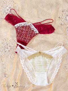 11/21新作!【明日花キララプロデュース/WhipBunny】Luxury Snow Tweed Shorts / ラグジュアリースノーツイードショーツ