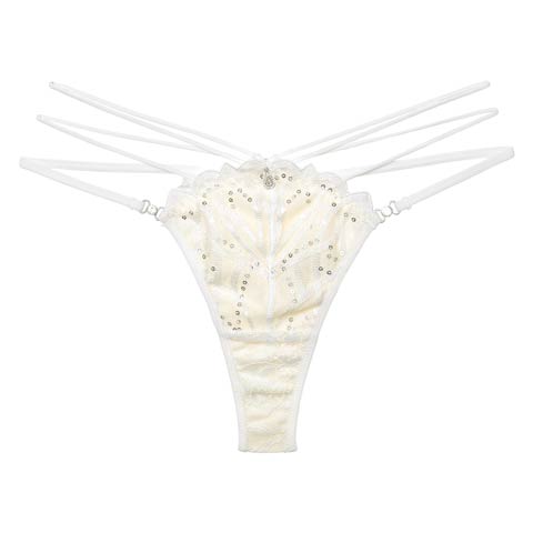 1/30新作!【明日花キララプロデュース/WhipBunny】Elegant Arch Corsage Shorts/ エレガントアーチコサージュショーツ(ホワイトマグノリア/Tバック-M)