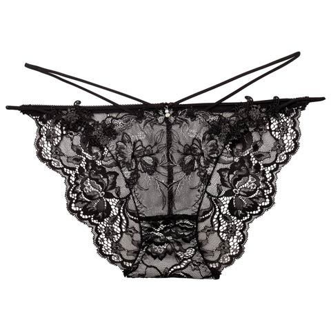 4/3新作!【明日花キララプロデュース/WhipBunny】Jewelry Bloom Lace Shorts / ジュエリーブルームレースショーツ(レーヴブラック/フルバック-M)