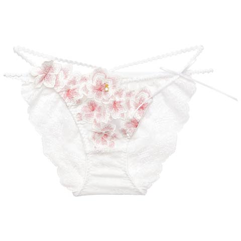 3/6新作!【明日花キララプロデュース/WhipBunny】Luminous Cherry Blossom Shorts / ルミナスチェリーブロッサムショーツ(ホワイトブロッサム/フルバック-M)