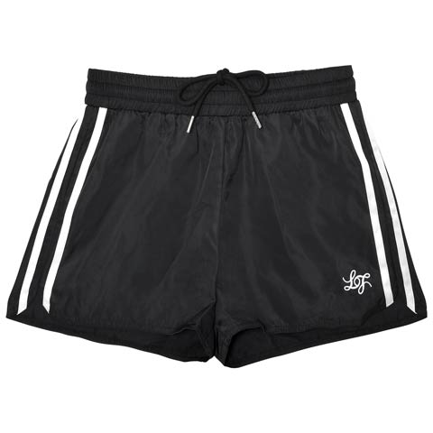 9/6新作!【lunangelina】Side Line Logo Short Pants/BLACK(ブラック-フリー)