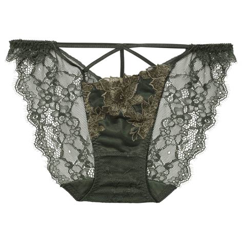 1/19新作!【ぴょな(PyunA.)プロデュース/Enfel】ブルームカットフルバックショーツ(カーキ-S)