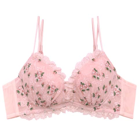 4/23新作!【PyunA．プロデュース-Enfel】ノーブルローズブラジャー L.PINK(ピンク-B65)