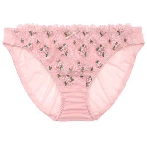 4/23新作!【PyunA．プロデュース-Enfel】ノーブルローズフルバックショーツ(ピンク-S)