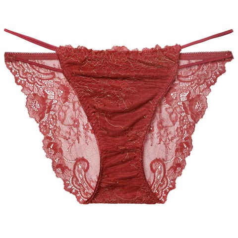 【予約:12/16頃より順次発送】11/27新作!【てんちむプロデュース/QQz】ふわりっちショーツ(ボルドー-M)