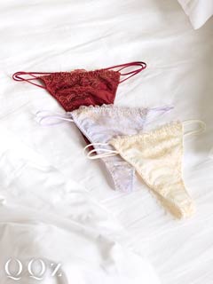 【予約:12/16頃より順次発送】11/27新作!【てんちむプロデュース/QQz】ふわりっちTバック