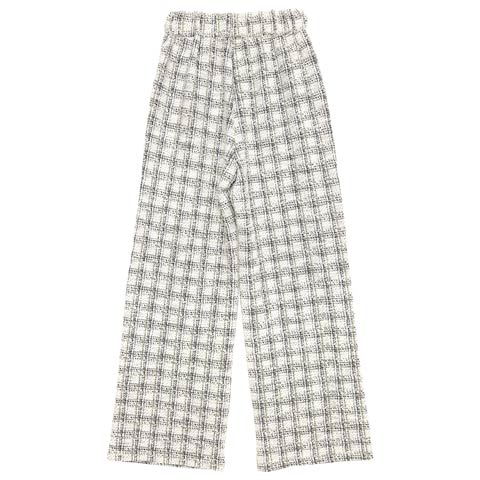 【lunangelina】tweed pants(ホワイト-フリー)