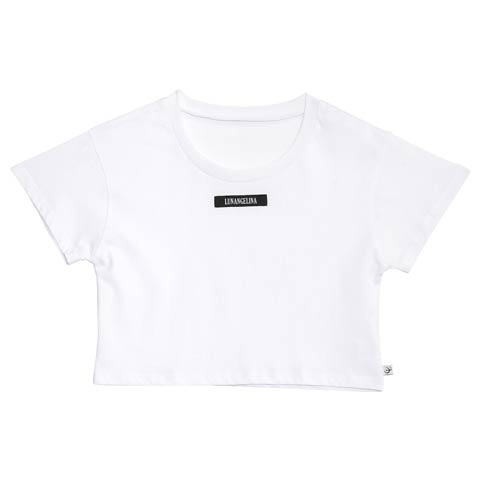 【Lunangelina】Minimum Silhouette T-shirt/White［ルナアンへリナ］(WHT-S)