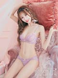 【浦西ひかるプロデュース/lady kitten】Fleur Lacy BRA＆SHORTS SET/LAVENDER フルールレーシーブラ&ショーツ/ラベンダー