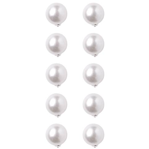 [10点SET]1粒パール髪飾り【YUKATA by dazzy 2025】(シルバー-帯飾り)