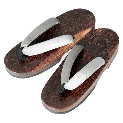 [単品]シンプルバイカラー下駄【YUKATA by dazzy 2025】(アイスブルー-フリーサイズ)