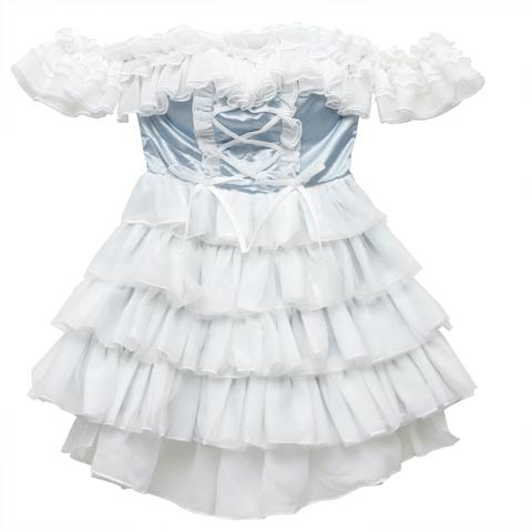 9/29新作!プリンセスアイドルワンピースコスチューム【2025ハロウィン/コスプレ】(ライトブルー-Sサイズ)
