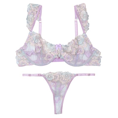 [CARRIEFRANCA]ブルームフェアリーブラセット［大人気］(ブルー-S)