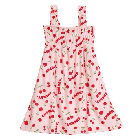 ファンシープリントノースリーブワンピースルームウェア［12H限定2］(ピンク-ML)