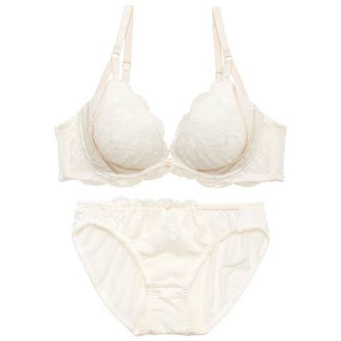 グラジオラスflowerレースブラジャー&サイド紐･バック透けTバック