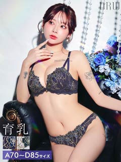 4/1新作!ロイヤルチェインローズ育乳脇高ブラジャー&フルバックショーツ［激売れ］