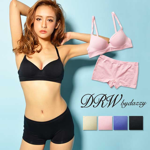 シームレスストレッチワークブラジャー＆ショーツ/SEXY