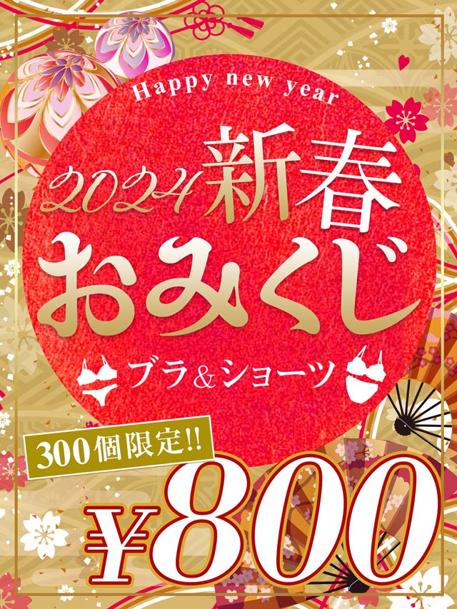 【2022新春★ブランドおみくじ】ブラセット1点入り（ブラ&ショーツSET）