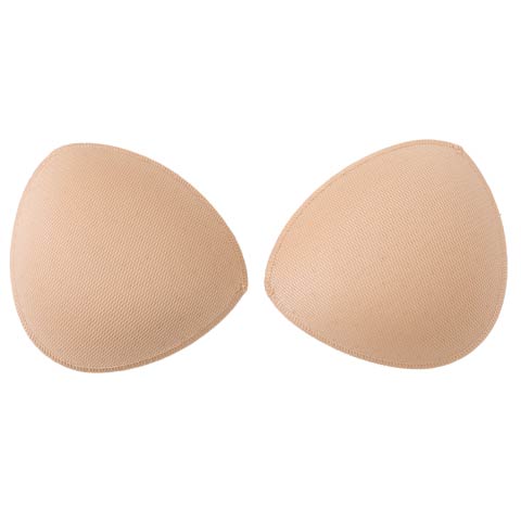 エアースルー三角カップブラジャーパッド単品(ベージュ-ｻｲｽﾞ無)