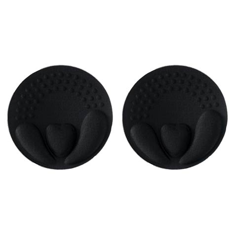 ワンカラー激盛り丸型水着用単品パッド(ブラック-ｻｲｽﾞ無)