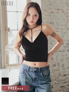 11/28新作!コードデザインベロアキャミソール