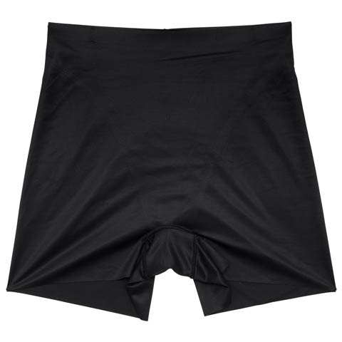 3/9新作!シンプルショート美腹パンツ［春セール］(ブラック-M)