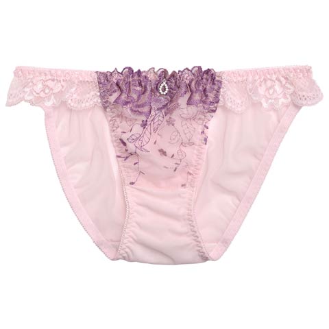 2/3再販!ロマンティックベルローズフルバックショーツ単品[おそろいショーツ](ピンク-M)