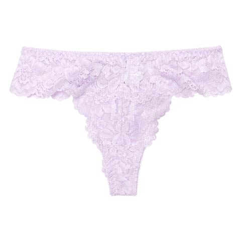 フルールシアー総レースTバックショーツ単品(ラベンダー-M)