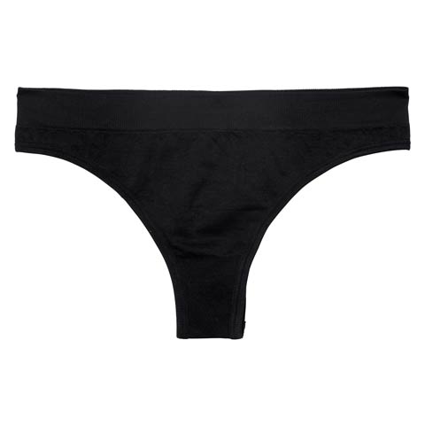 10/10新作!ウエストリブシンプルTバックショーツ単品(ブラック-フリー)