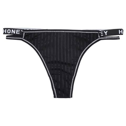 1/20再販!スポーティウエストロゴTバックショーツ単品(ブラック-S)