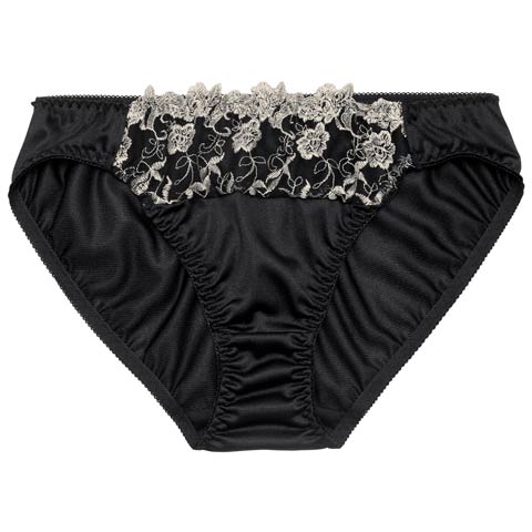 3/16新作!シンプルフルールエンブロイダリーフルバックショーツ単品［春セール］(ブラック-M)